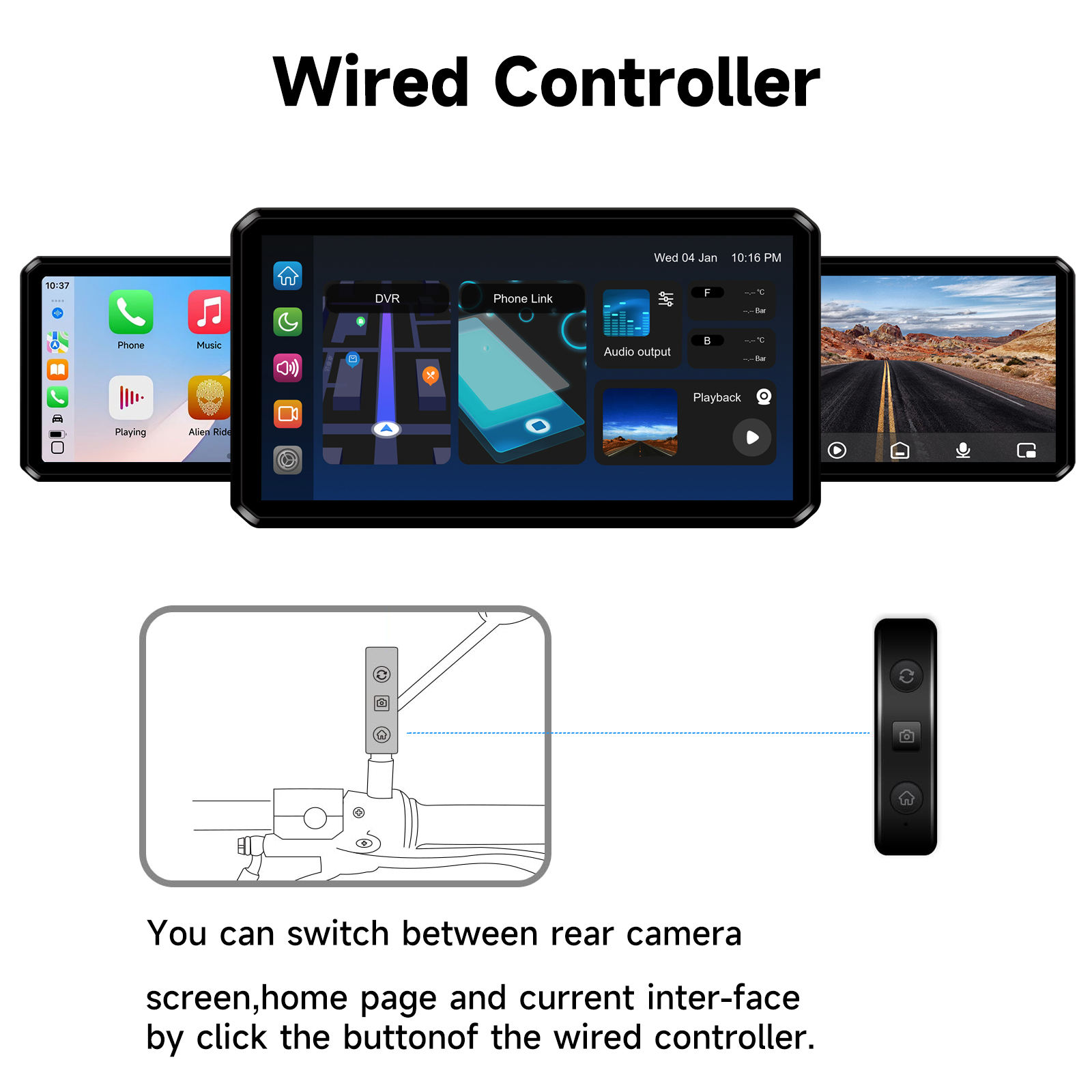 M2 Pro Motorcycle CarPlay - Image 3